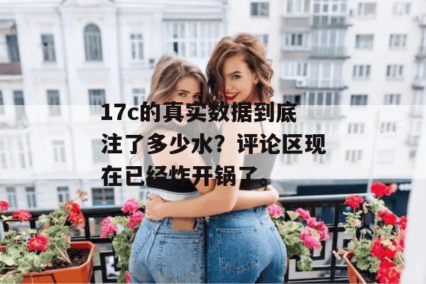 17c的真实数据到底注了多少水？评论区现在已经炸开锅了。